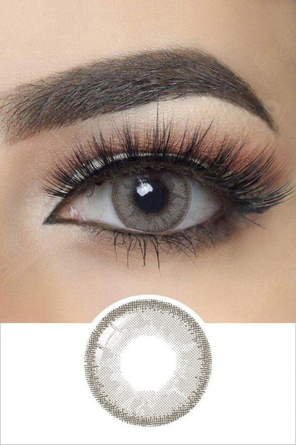 Stylish Contact Lenses Brown Sky Gray New Arrival