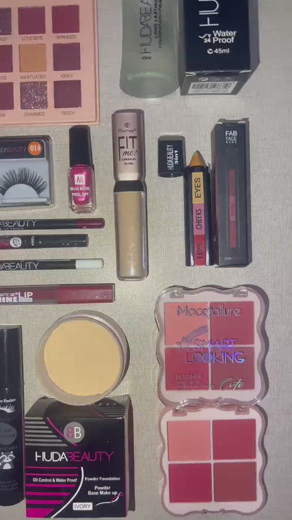 19 in 1 Makeup Kit for Pakistani Brides & Party Goers