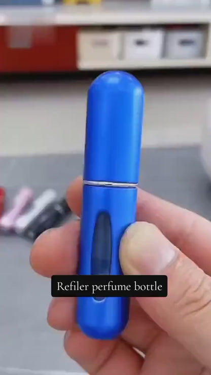 4 X Leak-Proof Perfume Refill ABS Plastic Multicolor