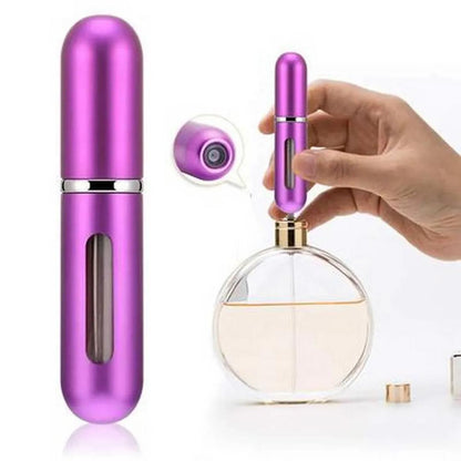 4 X Leak-Proof Perfume Refill ABS Plastic Multicolor