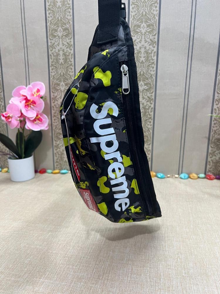 Green Splatter Crossbody Bag for Men Women Nylon Daily Use