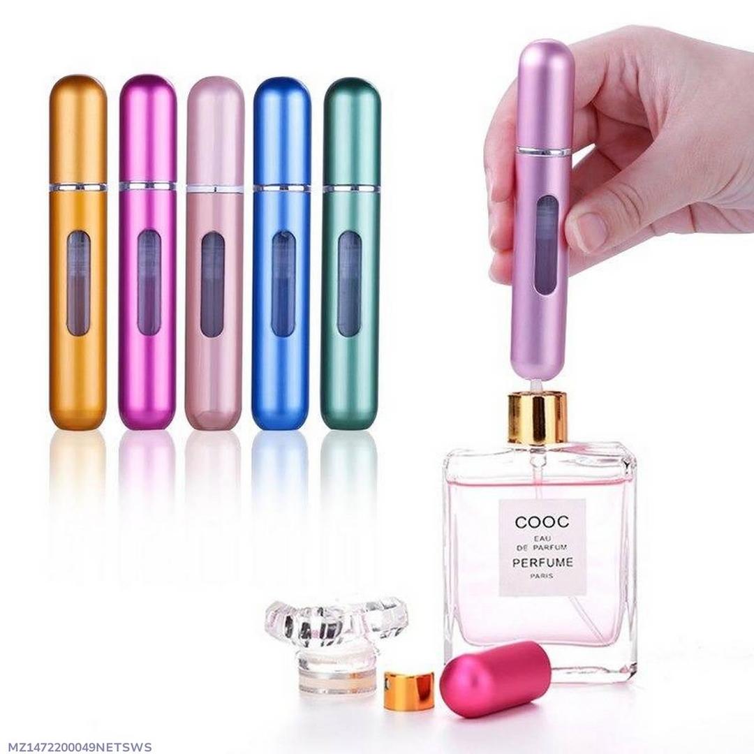 4 X Leak-Proof Perfume Refill ABS Plastic Multicolor